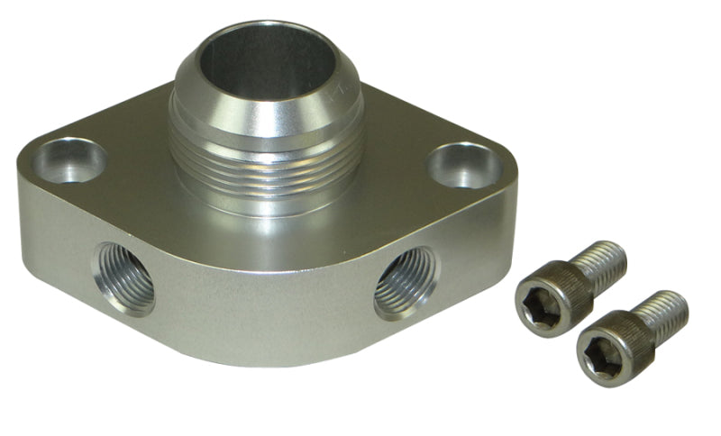 Moroso Chevrolet Big Block/Small Block Water Outlet Filler Neck -20An w/O-Ring & Two 3/8in NPT Ports Moroso Chevrolet Big Block/Small Block Water Outlet Filler Neck -20An w/O-Ring & Two 3/8in NPT Ports