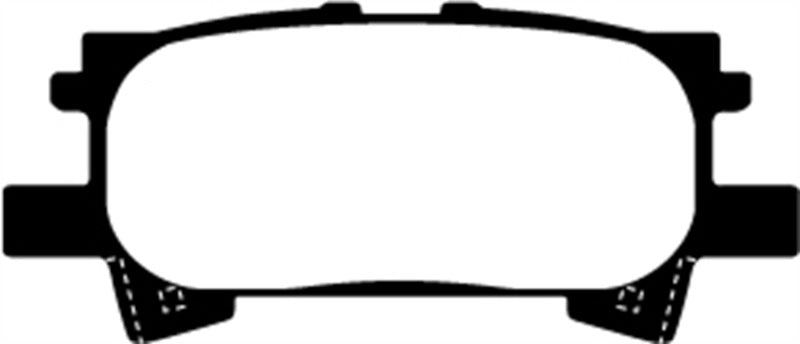 EBC 04-07 Lexus RX330 3.3 Greenstuff Rear Brake Pads EBC 04-07 Lexus RX330 3.3 Greenstuff Rear Brake Pads