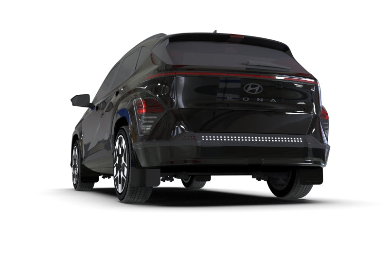 Rally Armor 24-25 Hyundai Kona/Kona EV Black UR Mud Flap w/Metallic Black Logo Rally Armor 24-25 Hyundai Kona/Kona EV Black UR Mud Flap w/Metallic Black Logo
