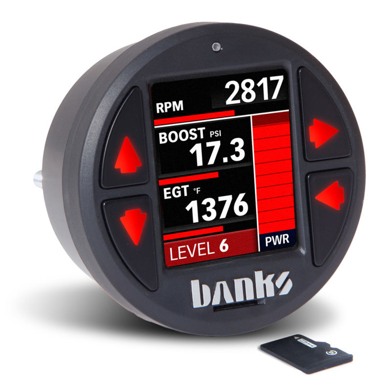 Banks Power 17-19 GM 2500 6.6L L5P Derringer Tuner (Gen 2) w/ 1.8in iDash DataMonster Banks Power 17-19 GM 2500 6.6L L5P Derringer Tuner (Gen 2) w/ 1.8in iDash DataMonster