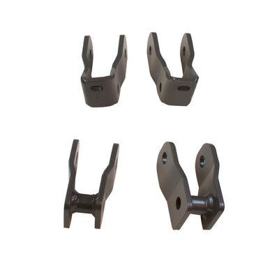 MaxTrac 18-20 Jeep Wrangler JL 2WD/4WD 2.5in Front & 2in Rear Shock Extenders - 4 Pc