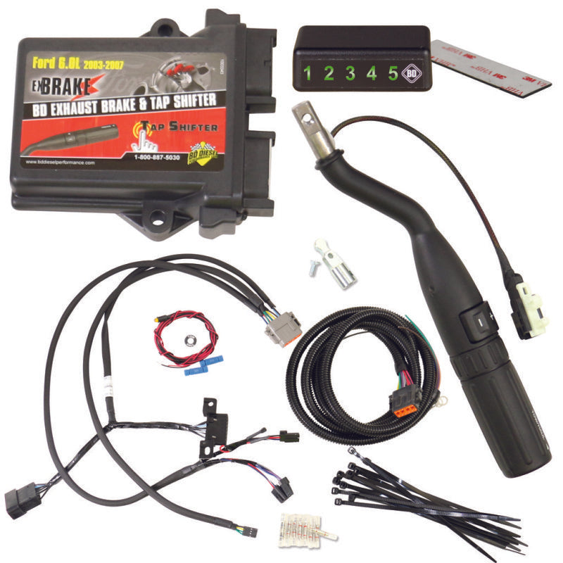 BD Diesel TapShifter / Exhaust Brake - Ford 2003-2007 PowerStroke 6.0L - Button Gear Selection BD Diesel TapShifter / Exhaust Brake - Ford 2003-2007 PowerStroke 6.0L - Button Gear Selection