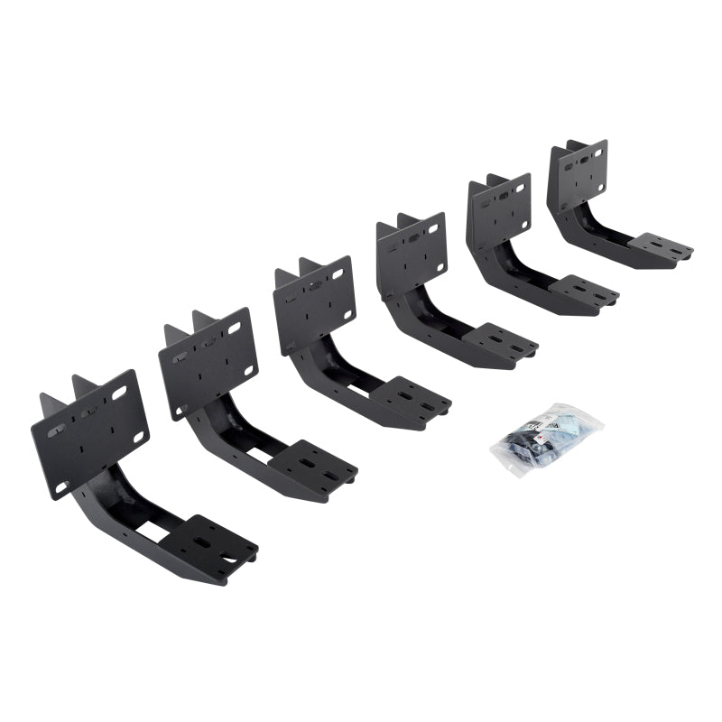Go Rhino 19-22 Ram 1500 Crew Cab 4DR Mounting Brackets (V-Series V3/RB10 Slim/RB20 Slim) - Tex. Blk Go Rhino 19-22 Ram 1500 Crew Cab 4DR Mounting Brackets (V-Series V3/RB10 Slim/RB20 Slim) - Tex. Blk