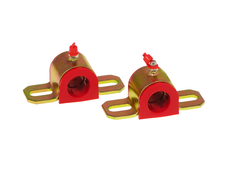 Prothane Universal Greasable Sway Bar Bushings - 22MM - Type A Bracket - Red Prothane Universal Greasable Sway Bar Bushings - 22MM - Type A Bracket - Red
