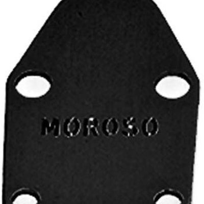 Moroso Chevrolet Small Block Fuel Pump Block-Off Plate - Aluminum