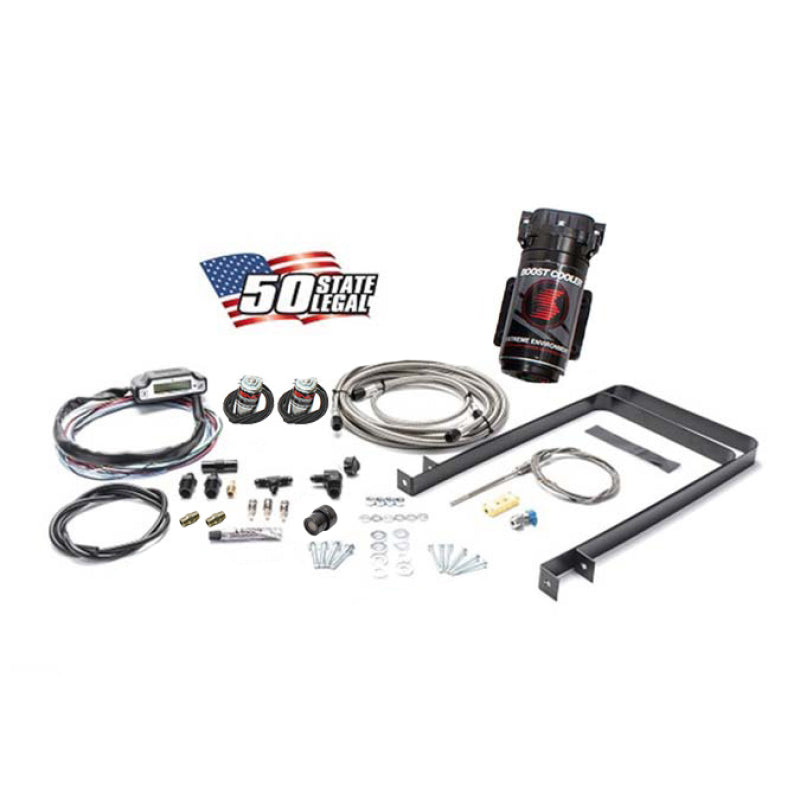 Snow Performance Univ. Stg 3 Boost Cooler Water Inj. Kit TD (SS Braided Line/4AN Fittings) w/o Tank Snow Performance Univ. Stg 3 Boost Cooler Water Inj. Kit TD (SS Braided Line/4AN Fittings) w/o Tank