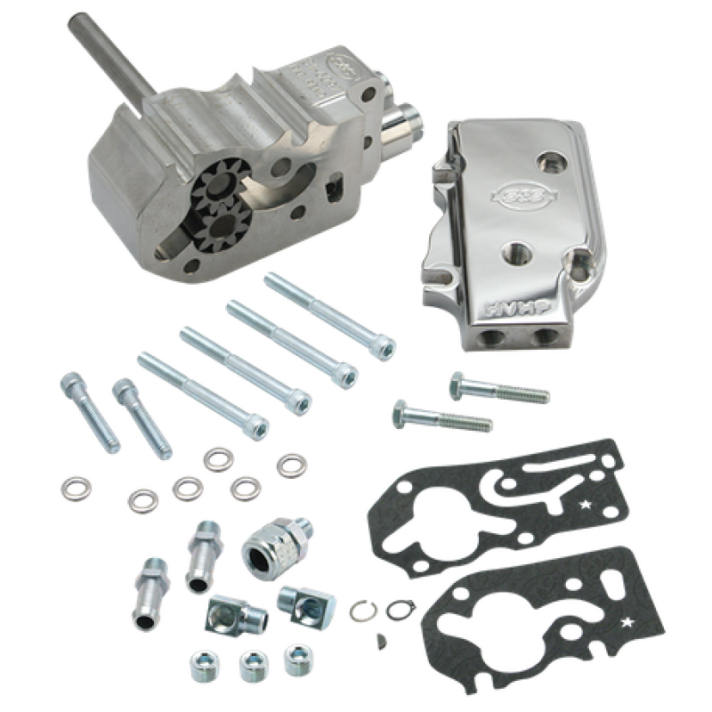 S&S Cycle 92-99 BT High Volume High Pressure Billet Oil Pump Kit - Polished S&S Cycle 92-99 BT High Volume High Pressure Billet Oil Pump Kit - Polished