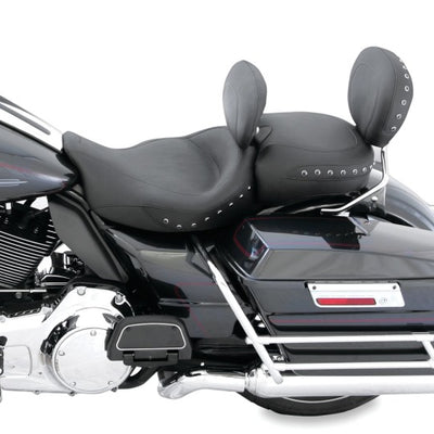 Mustang 08-21 Harley Electra Glide Standard Super Touring Recessed Passenger Seat - Black