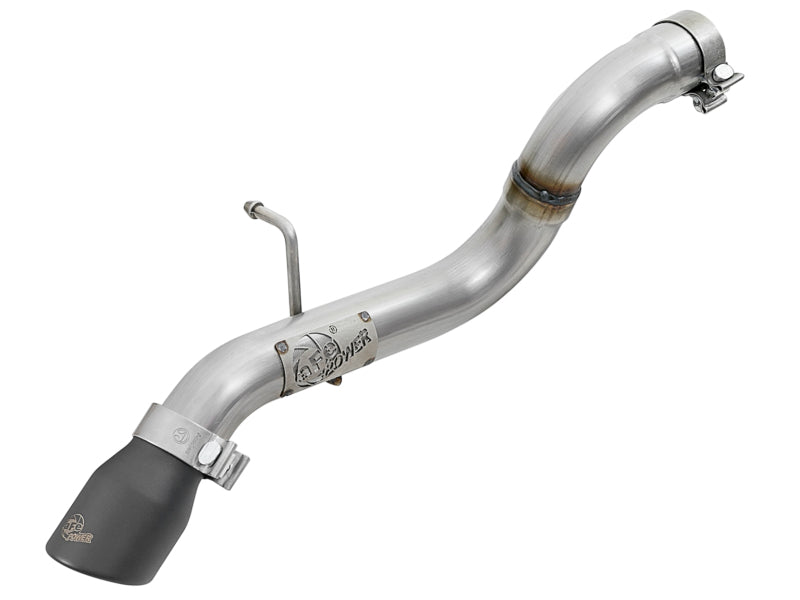aFe MACH Force-Xp Axle-Back Exhaust System w/Black Tip 18-20 Jeep Wrangler L4-2.0T / V6-3.6L aFe MACH Force-Xp Axle-Back Exhaust System w/Black Tip 18-20 Jeep Wrangler L4-2.0T / V6-3.6L