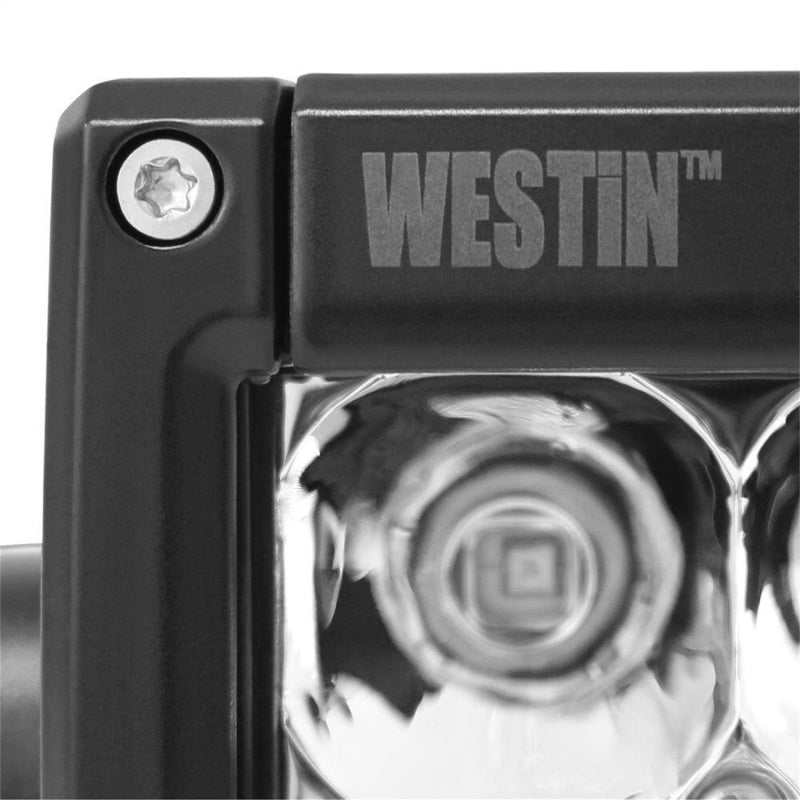 Westin Performance2X LED Light Bar Low Profile Double Row 10 inch Flood w/3W Osram - Black Westin Performance2X LED Light Bar Low Profile Double Row 10 inch Flood w/3W Osram - Black