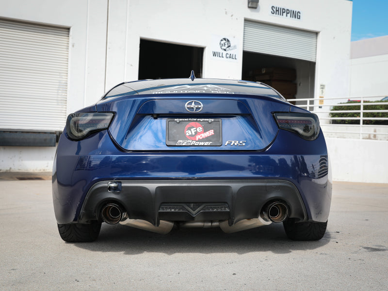 aFe Takeda Exhaust Axle-Back 13-15 Scion FRS / Subaru BRZ 304SS Carbon Fiber Dual Tips Exhaust aFe Takeda Exhaust Axle-Back 13-15 Scion FRS / Subaru BRZ 304SS Carbon Fiber Dual Tips Exhaust