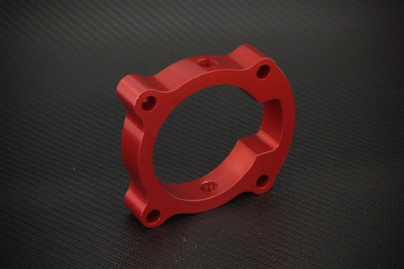Torque Solution Throttle Body Spacer (Red): Hyundai Genesis Coupe 2.0T 10-12 Torque Solution Throttle Body Spacer (Red): Hyundai Genesis Coupe 2.0T 10-12
