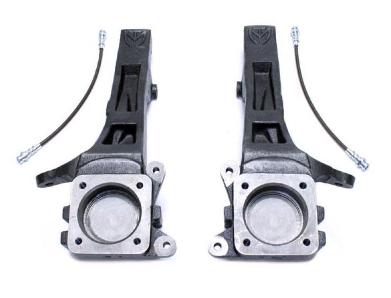 MaxTrac 05-18 Toyota Tacoma 2WD 6 Lug 4in Front Lift Spindles w/Extended DOT Compliant Brake Lines MaxTrac 05-18 Toyota Tacoma 2WD 6 Lug 4in Front Lift Spindles w/Extended DOT Compliant Brake Lines