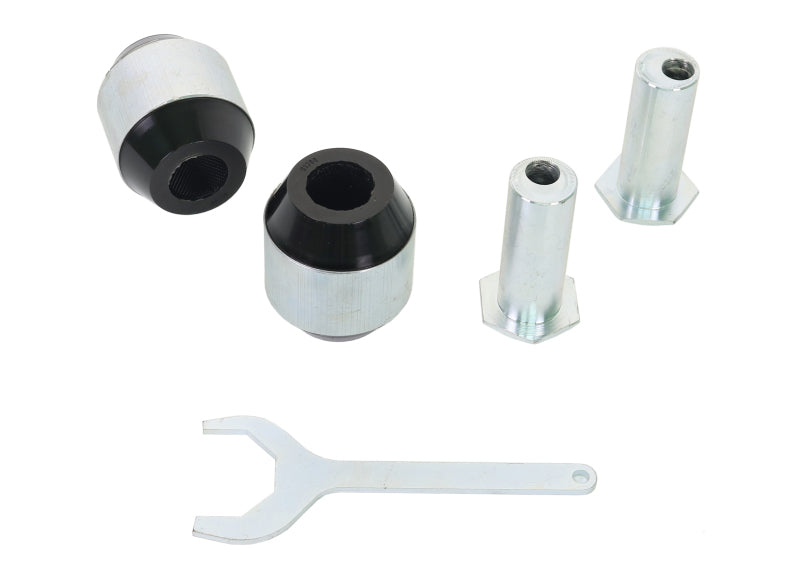 Whiteline 15-21 Ford Mustang Caster Correction Alignment Kit - Front Whiteline 15-21 Ford Mustang Caster Correction Alignment Kit - Front