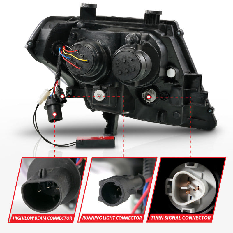 ANZO 09-20 Nissan Frontier Chrome Projector Plank Style DRL w/ Switchback & Sequential LED DRL ANZO 09-20 Nissan Frontier Chrome Projector Plank Style DRL w/ Switchback & Sequential LED DRL
