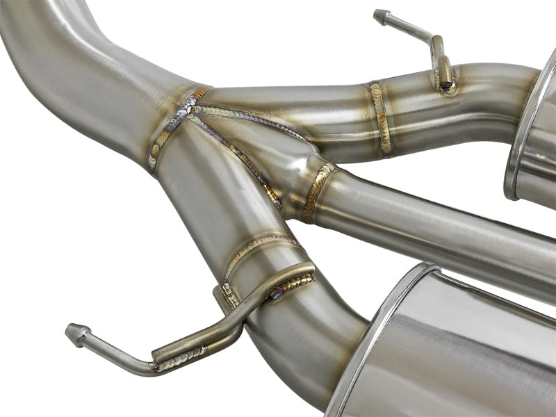 aFe Takeda 3in 304 SS Cat-Back Exhaust w/ Tri-Black Tips 17-18 Honda Civic Type R L4 2.0L (t) aFe Takeda 3in 304 SS Cat-Back Exhaust w/ Tri-Black Tips 17-18 Honda Civic Type R L4 2.0L (t)