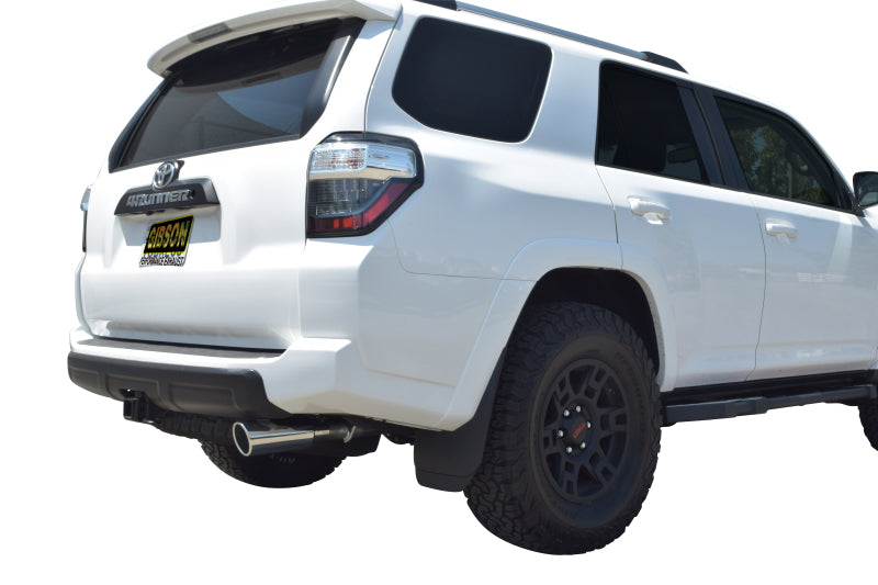 Gibson 04-22 Toyota 4Runner LImited 4.0L 2.5in Cat-Back Single Exhaust - Aluminized Gibson 04-22 Toyota 4Runner LImited 4.0L 2.5in Cat-Back Single Exhaust - Aluminized