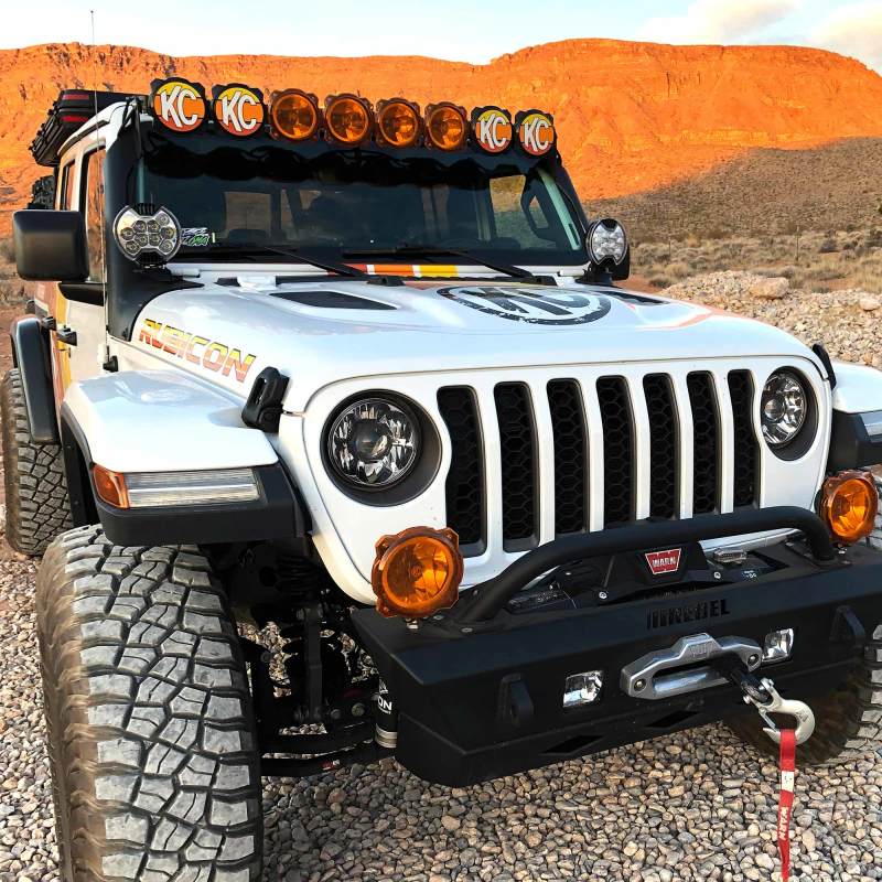 KC HiLiTES 6in. Light Shield for SlimLite LED - Clear KC HiLiTES 6in. Light Shield for SlimLite LED - Clear