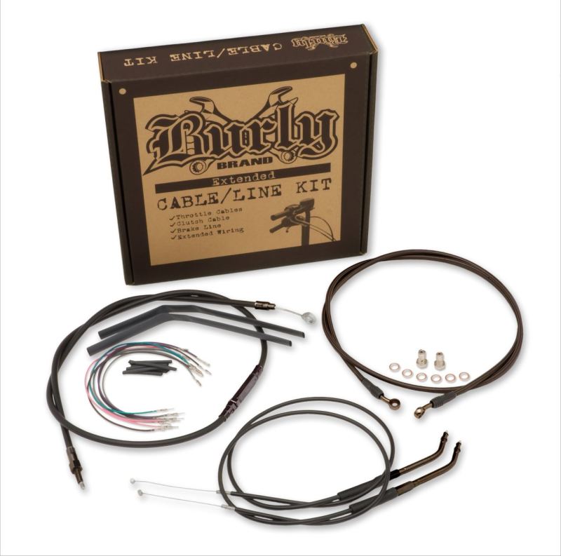 Burly Brand Dyna Control Kit 16in - Black Burly Brand Dyna Control Kit 16in - Black