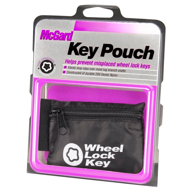 McGard Wheel Key Lock Storage Pouch - Black McGard Wheel Key Lock Storage Pouch - Black