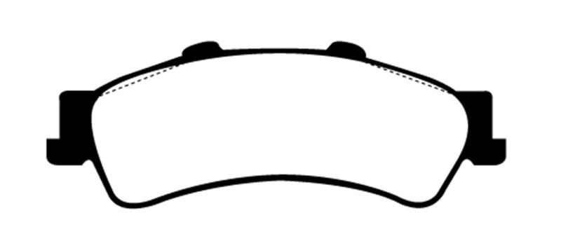 EBC 01-05 Cadillac Deville 4.6 HD Greenstuff Rear Brake Pads EBC 01-05 Cadillac Deville 4.6 HD Greenstuff Rear Brake Pads