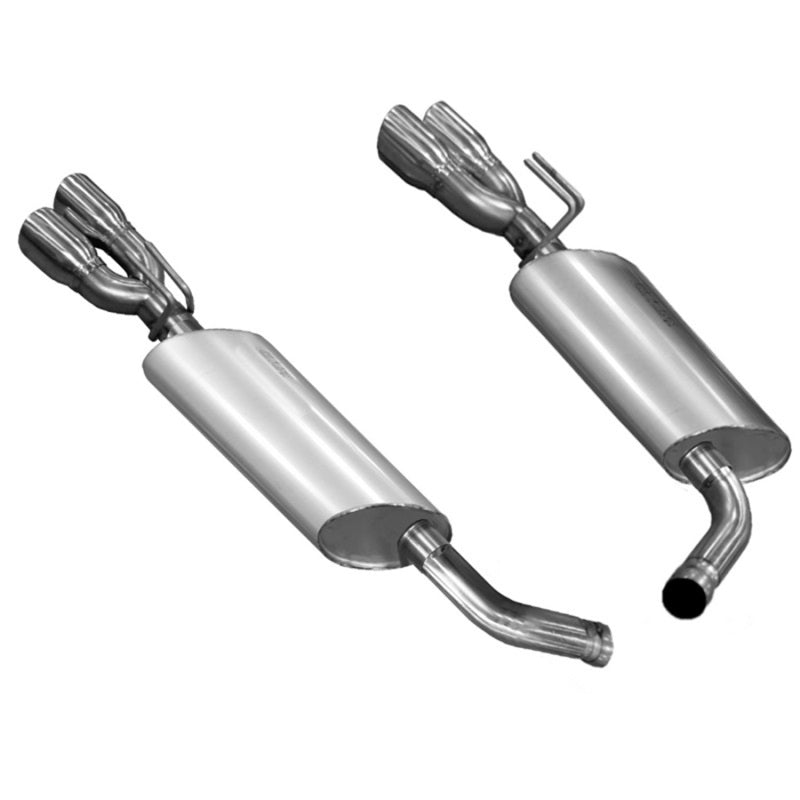 Kooks 14 Chevy SS LS3 6.2L OEM 3in Axleback Exhaust. w/and Quad 3in Slash Cut Pol Tips Kooks 14 Chevy SS LS3 6.2L OEM 3in Axleback Exhaust. w/and Quad 3in Slash Cut Pol Tips