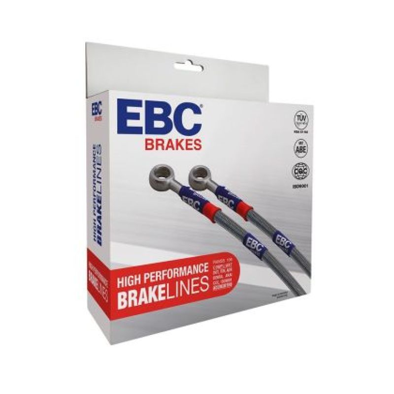 EBC 93-96 Mazda RX7 2.6TT (1.3 Rotary) (w/Vented Rear Rotors) Stainless Steel Brake Line Kit EBC 93-96 Mazda RX7 2.6TT (1.3 Rotary) (w/Vented Rear Rotors) Stainless Steel Brake Line Kit