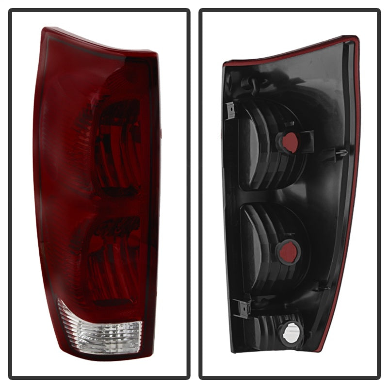 xTune Chevy Avalanche 02-06 OE Style Tail Lights Red Smoked ALT-JH-CAVA02-OE-RSM xTune Chevy Avalanche 02-06 OE Style Tail Lights Red Smoked ALT-JH-CAVA02-OE-RSM