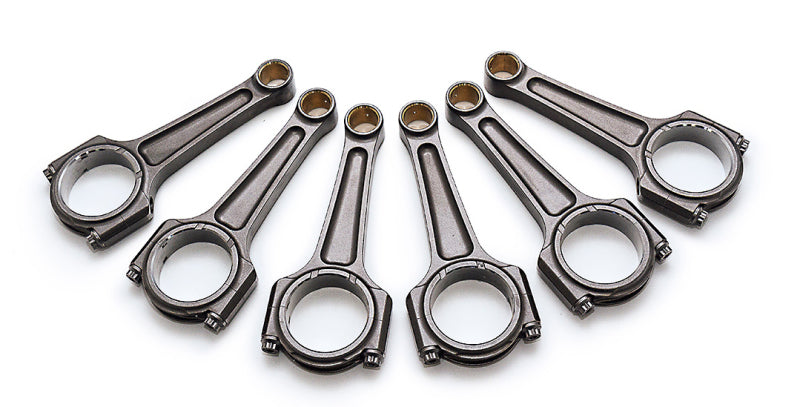 Manley Nissan GT-R 3.8 VR38DETT 300M Turbo Tuff Pro Series I Beam Connecting Rod Set (0.990in pin) Manley Nissan GT-R 3.8 VR38DETT 300M Turbo Tuff Pro Series I Beam Connecting Rod Set (0.990in pin)
