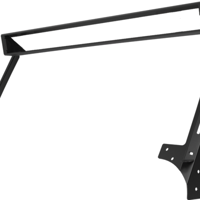 Go Rhino 07-18 Jeep Wrangler JK WLF Windshield Light Mount Frame - 50in Light Bar
