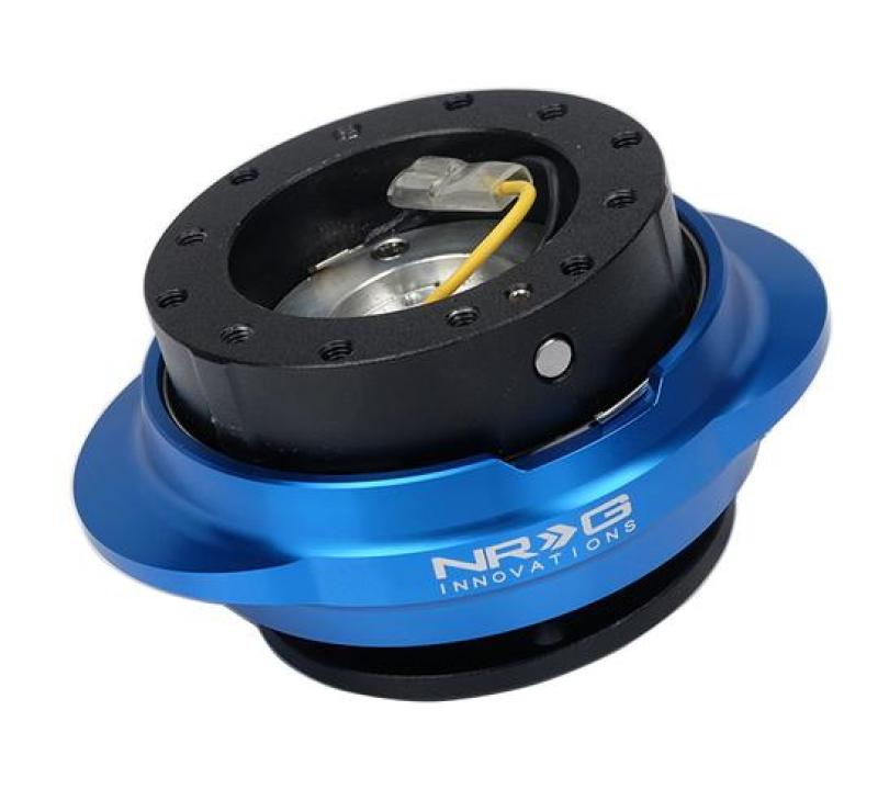 NRG Quick Release Gen 2.2 - Black Body / Shiny Blue Oval Ring NRG Quick Release Gen 2.2 - Black Body / Shiny Blue Oval Ring