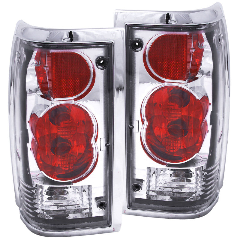 ANZO 1986-1993 Mazda B2000 Taillights Chrome ANZO 1986-1993 Mazda B2000 Taillights Chrome
