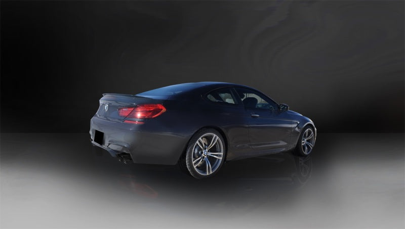 Corsa 2012-2017 BMW M6 F12 / F13 / F06 Black Sport Axle-Back Exhaust Corsa 2012-2017 BMW M6 F12 / F13 / F06 Black Sport Axle-Back Exhaust