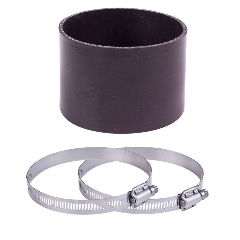 Airaid U-Build-It - 4in x 3in Coupler w/ Clamps - Silicone Airaid U-Build-It - 4in x 3in Coupler w/ Clamps - Silicone