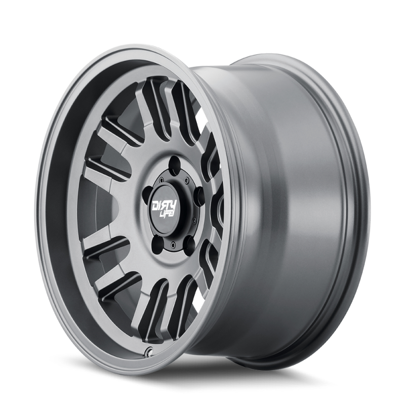 Dirty Life 9310 Canyon 17x9 / 5x127 BP / -12mm Offset / 71.5mm Hub Satin Graphite Wheel Dirty Life 9310 Canyon 17x9 / 5x127 BP / -12mm Offset / 71.5mm Hub Satin Graphite Wheel