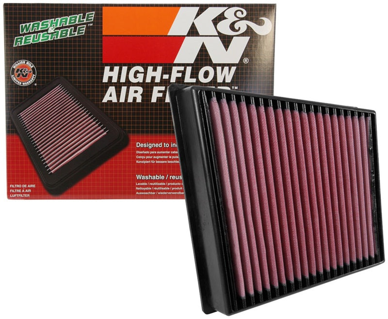 K&N 2017 Chevrolet Silverado 2500HD V8-6.6L DSL Replacement Drop In Air Filter K&N 2017 Chevrolet Silverado 2500HD V8-6.6L DSL Replacement Drop In Air Filter
