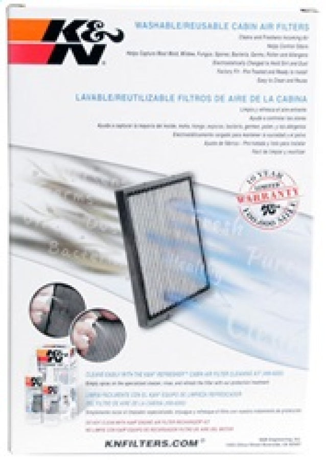 K&N 04-15 Nissan Titan 5.6L V8 F/I Cabin Air Filter K&N 04-15 Nissan Titan 5.6L V8 F/I Cabin Air Filter