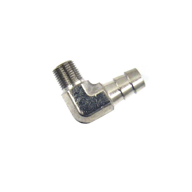 Nitrous Express 3/8 NPT x 3/8 90 Hose Barb Nitrous Express 3/8 NPT x 3/8 90 Hose Barb