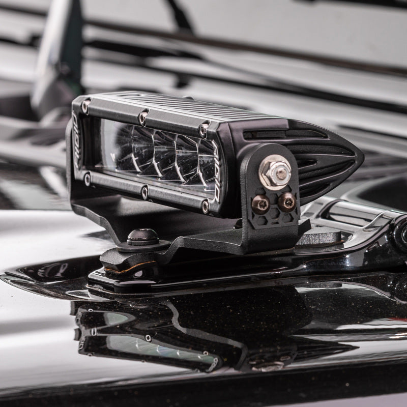 Go Rhino 18-20 Jeep Wrangler JL/JLU/Gladiator JT Light Mount - Two 6in Single Row Go Rhino 18-20 Jeep Wrangler JL/JLU/Gladiator JT Light Mount - Two 6in Single Row