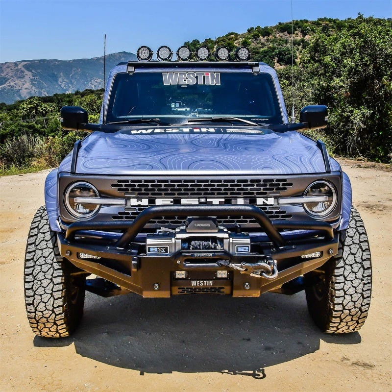 Westin 21-23 Ford Bronco (Excl. Bronco Sport) XTS Overhead Light Mount - Tex. Blk Westin 21-23 Ford Bronco (Excl. Bronco Sport) XTS Overhead Light Mount - Tex. Blk