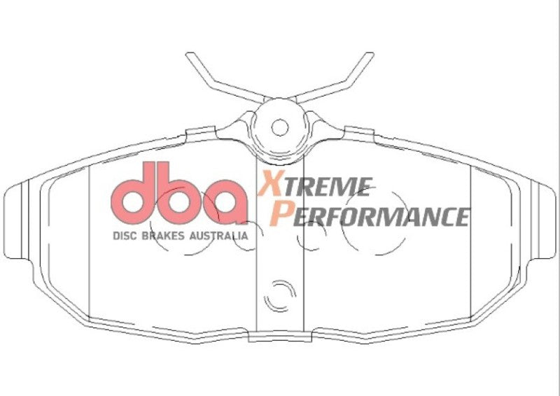 DBA 05-07 Ford Mustang GT / V6 XP650 Rear Brake Pads DBA 05-07 Ford Mustang GT / V6 XP650 Rear Brake Pads