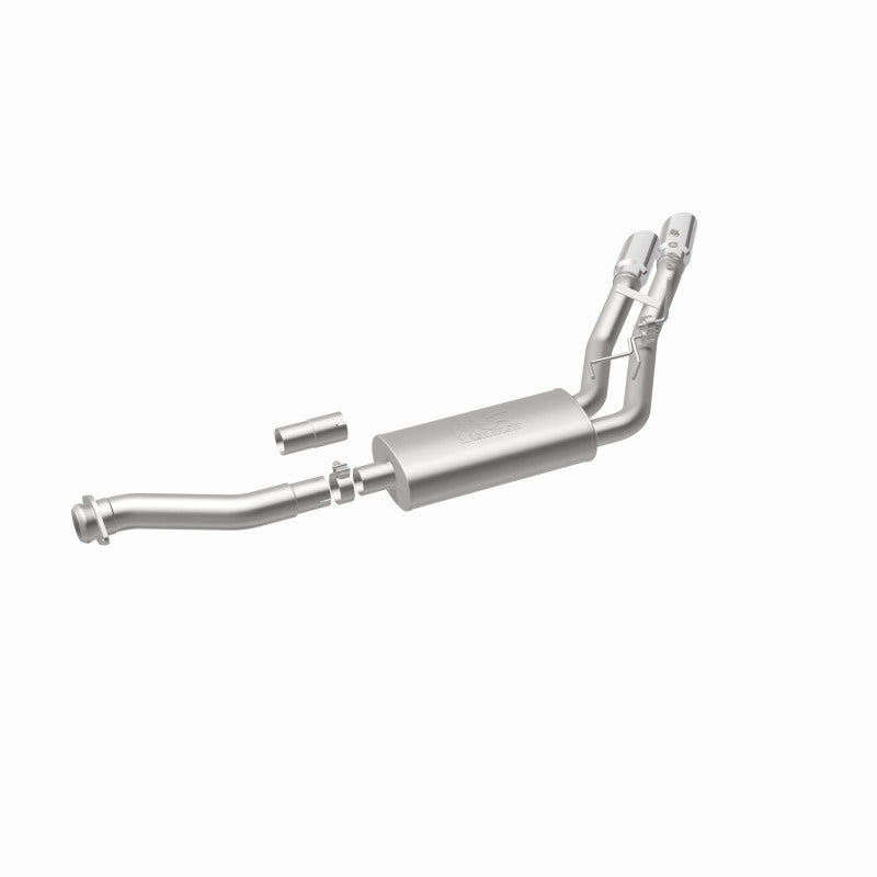 MagnaFlow 11-13 Ford F-150 Pickup Dual Same Side Before P/S Rear Tire Stainless CatBack Perf Exhaust MagnaFlow 11-13 Ford F-150 Pickup Dual Same Side Before P/S Rear Tire Stainless CatBack Perf Exhaust