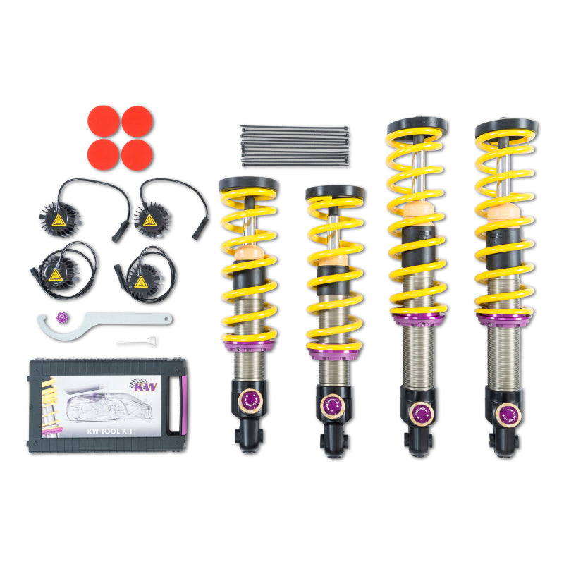 KW Coilover Kit V4 2016+ Mercedes AMG GT/GT S/GT C Coupe w/ Adaptive Suspension KW Coilover Kit V4 2016+ Mercedes AMG GT/GT S/GT C Coupe w/ Adaptive Suspension