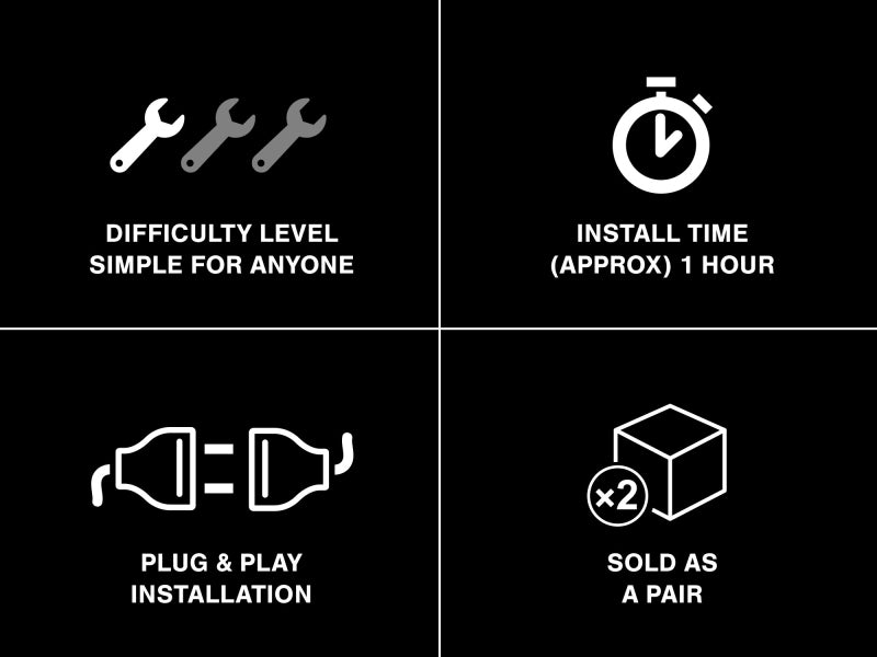 Raxiom 07-18 Jeep Wrangler JK LED Halo Headlights- Black Housing (Clear Lens) Raxiom 07-18 Jeep Wrangler JK LED Halo Headlights- Black Housing (Clear Lens)