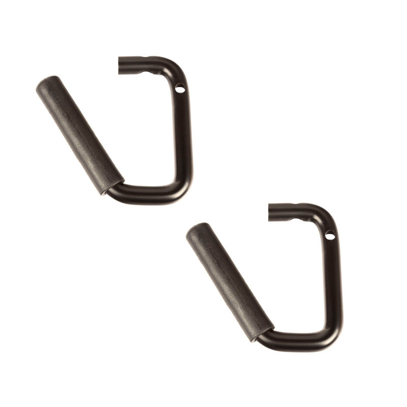 Rugged Ridge Steel Grab Handles Front Pair Black 07-18 Jeep Wrangler JK/JKU Rugged Ridge Steel Grab Handles Front Pair Black 07-18 Jeep Wrangler JK/JKU