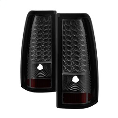 xTune Chevy Silverado 1500/2500/3500 99-02 99-03 LED Tail Lights Smoke ALT-ON-CS99-LED-SM