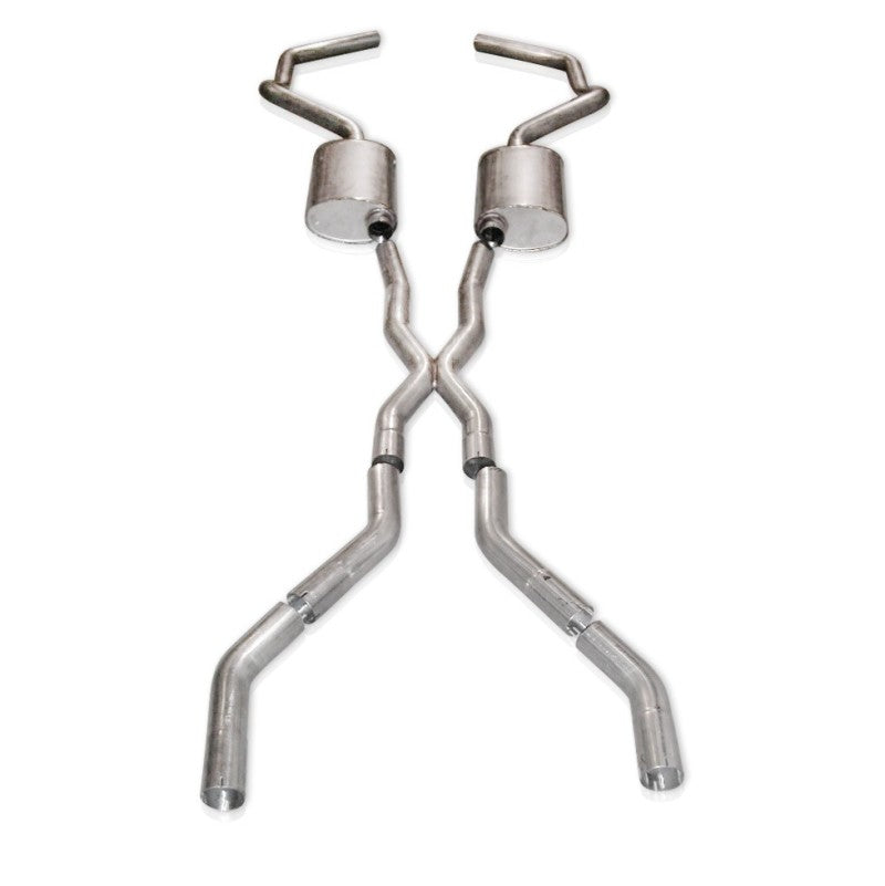 Stainless Works Chevy Camaro 1967-69 Exhaust 2.5in Stainless with X-Pipe Stainless Works Chevy Camaro 1967-69 Exhaust 2.5in Stainless with X-Pipe