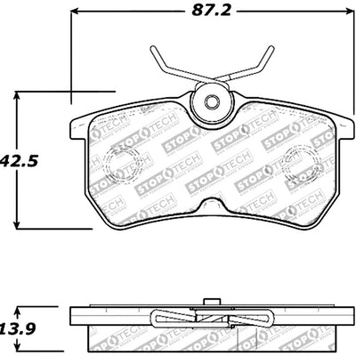 StopTech Performance Brake Pads