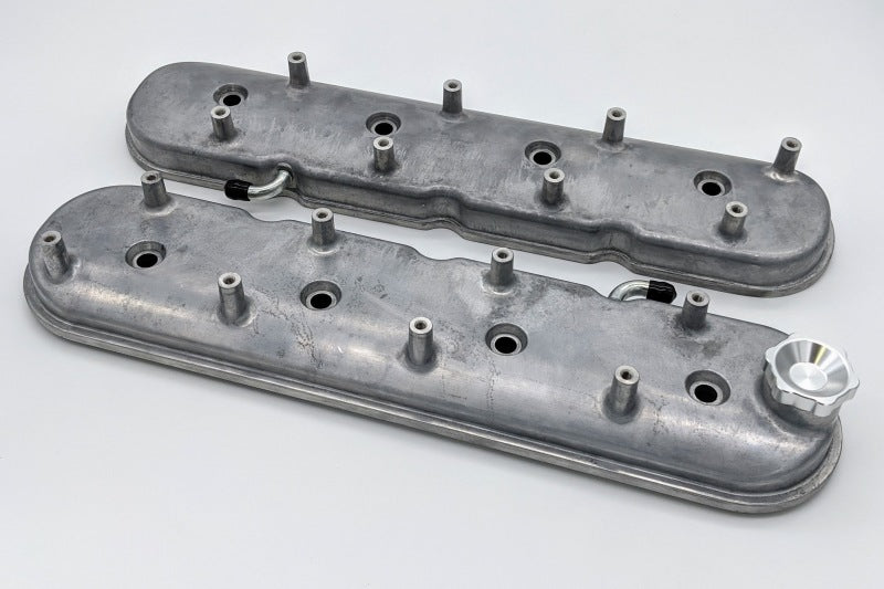 Granatelli 96-22 GM LS Standard Valve Cover w/Angled Coil Mount - Cast Finish (Pair) Granatelli 96-22 GM LS Standard Valve Cover w/Angled Coil Mount - Cast Finish (Pair)