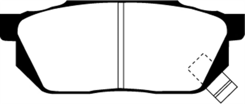 EBC 84-87 Honda Civic CRX 1.5 DX Ultimax2 Front Brake Pads EBC 84-87 Honda Civic CRX 1.5 DX Ultimax2 Front Brake Pads